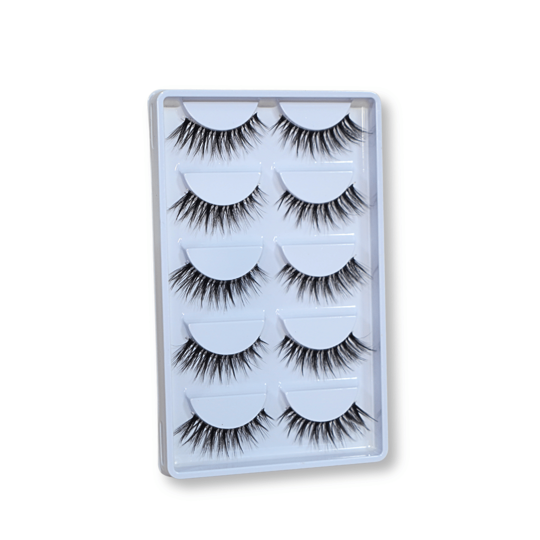 LUMA - 5 Pair Reusable Strip Lashes
