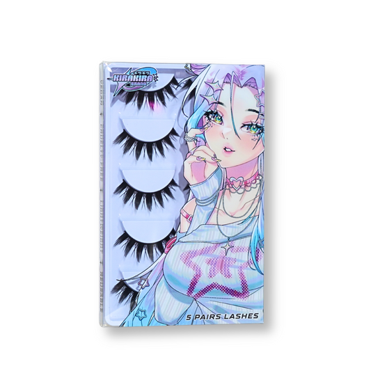 IRIS - 5 Pair Reusable Strip Lashes